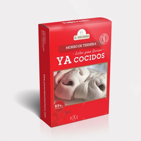 Morro de ternera. Listo para guisar. Ya Cocidos El Molinero.