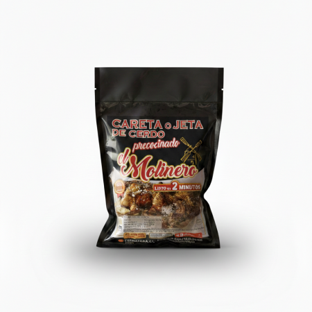 Careta o jeta de cerdo precocinada